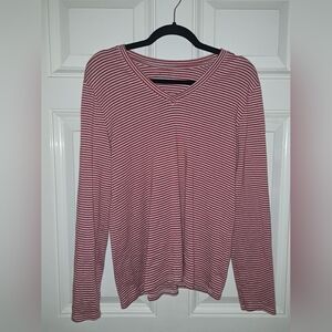 Eddie Bauer Long Sleeve V Neck Womens Large